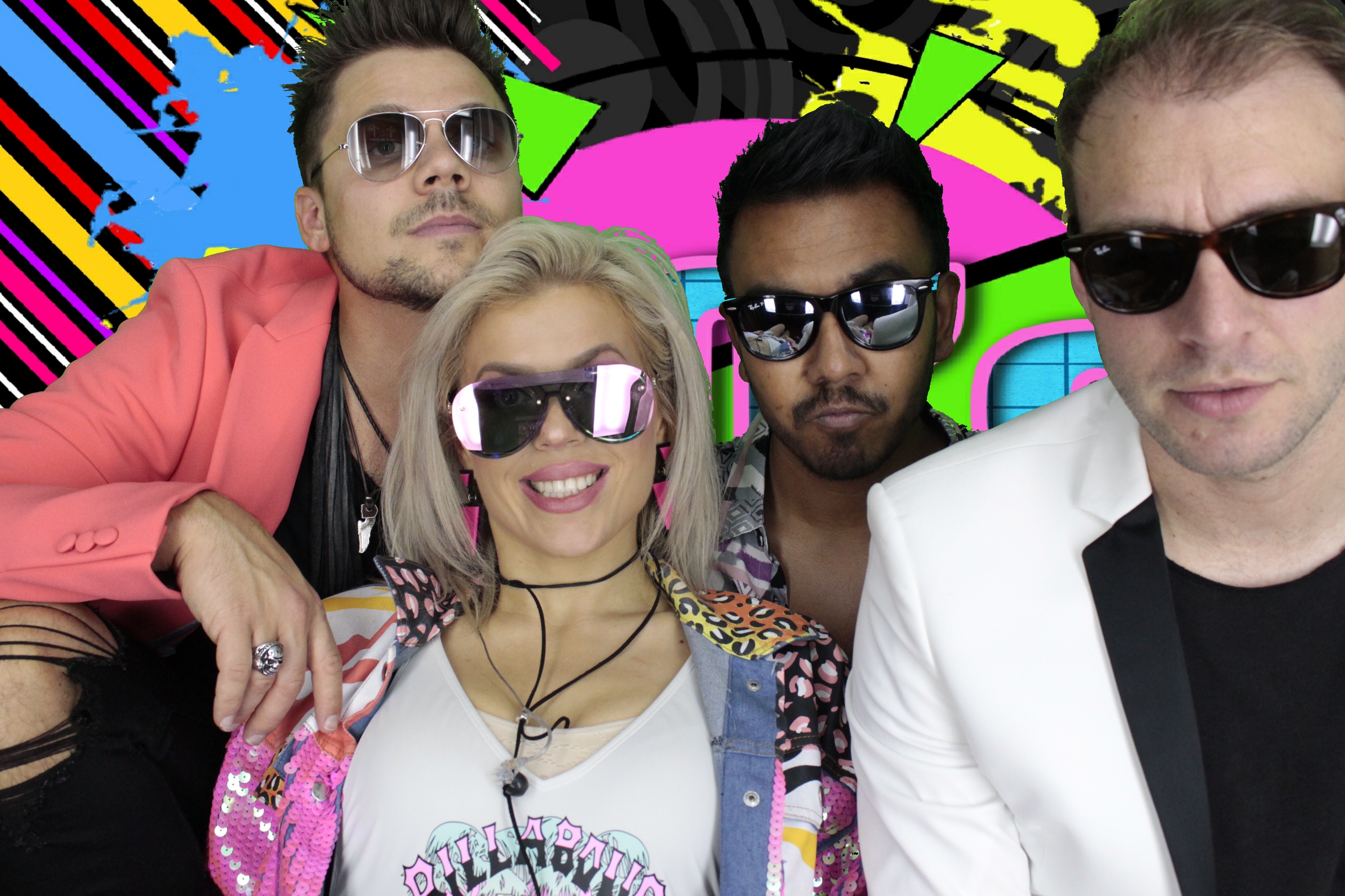 Pete's 80's Birthday Party  | View more photos from the event at gallery.myphotoboothexperience.co.uk/u/MyPhotoBoothExperienceLtd/Petes-80s-Birthday-Party